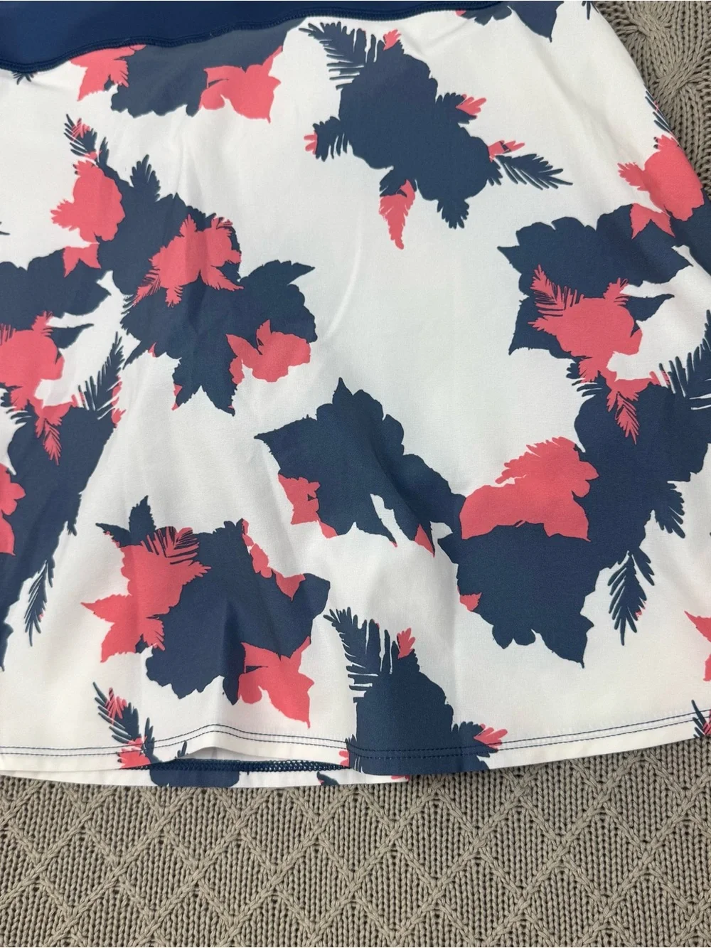 Puma Navy and Coral Floral Golf/Tennis Skort ~ XS